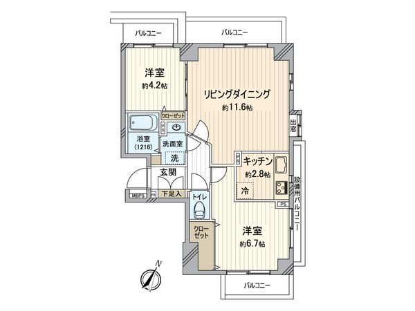 ビッグヴァンポートサイド横浜 間取図(平面図) ビッグヴァンポートサイド横浜 間取図(平面図)