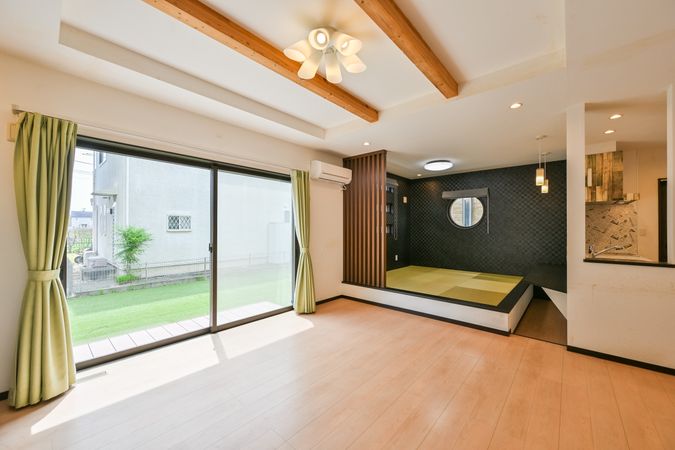 つくばみらい市富士見ヶ丘3丁目 戸建 リビング