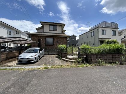 つくば市東光台2丁目 戸建 前面道路含む外観