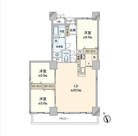 間取図(平面図)