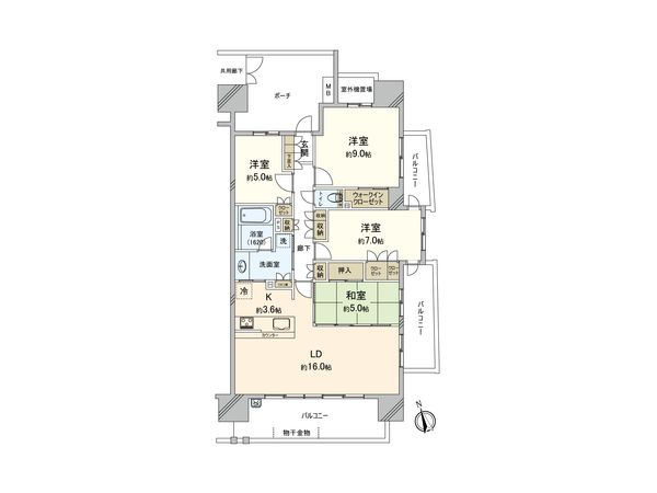 間取図(平面図)