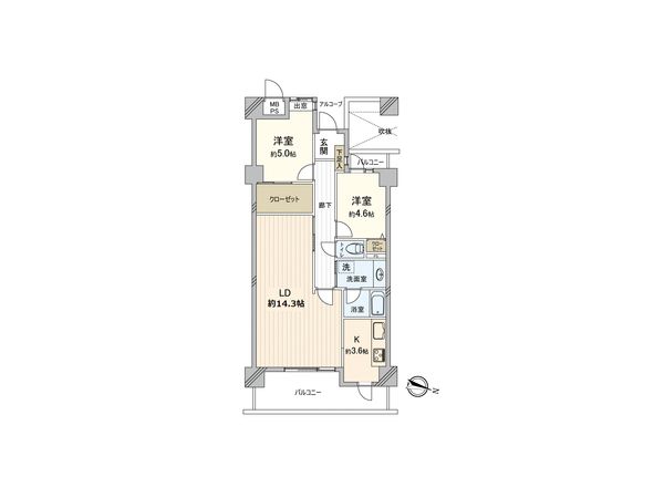 間取図(平面図)