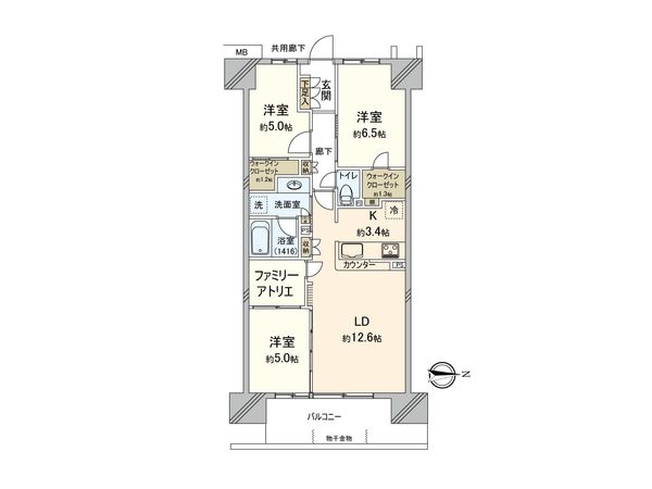 間取図(平面図)
