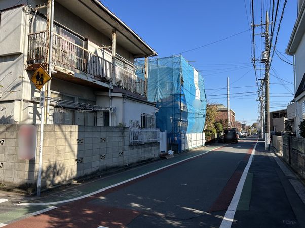 武蔵野市境南町3丁目 土地 前面道路含む外観 武蔵野市境南町3丁目 土地 前面道路含む外観