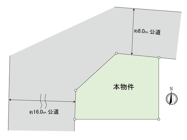 三鷹市井口3丁目 土地 区画図 三鷹市井口3丁目 土地 区画図