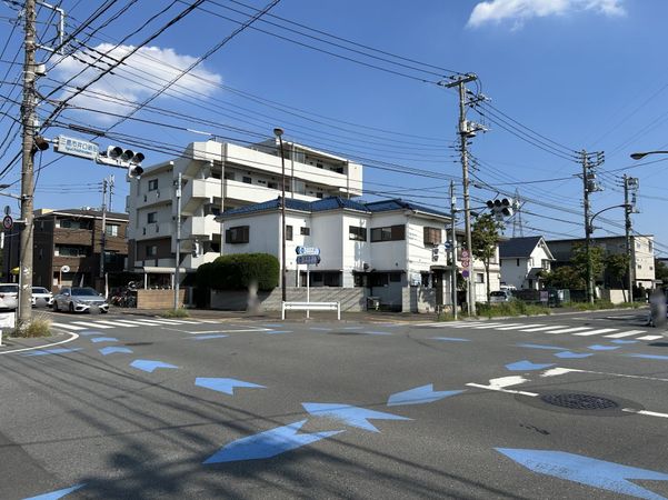 三鷹市井口3丁目 土地 前面道路含む外観 三鷹市井口3丁目 土地 前面道路含む外観
