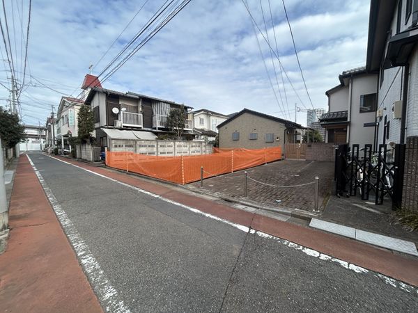 三鷹市上連雀2丁目 土地 前面道路含む外観 三鷹市上連雀2丁目 土地 前面道路含む外観