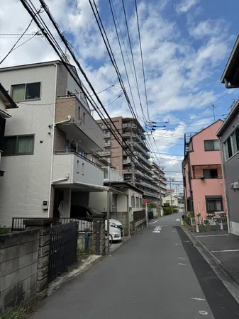 前面道路