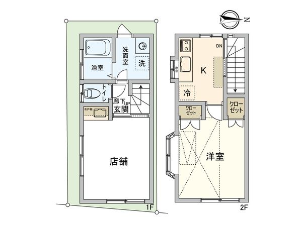 三鷹市大沢3丁目 間取図(平面図) 三鷹市大沢3丁目 間取図(平面図)