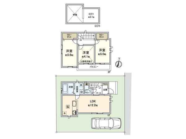 間取図(平面図)