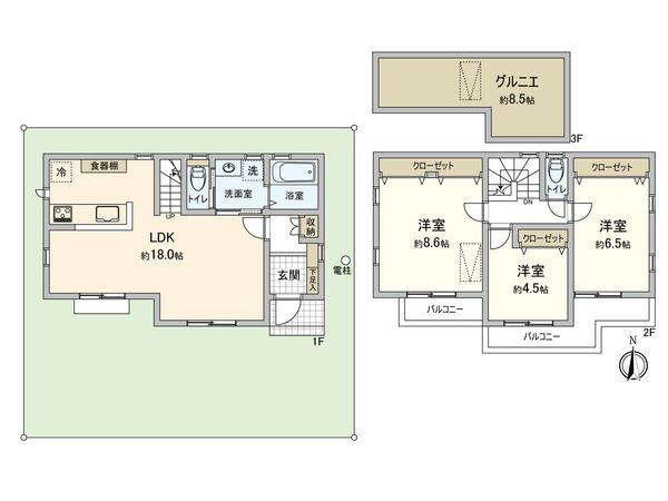 間取図(平面図)