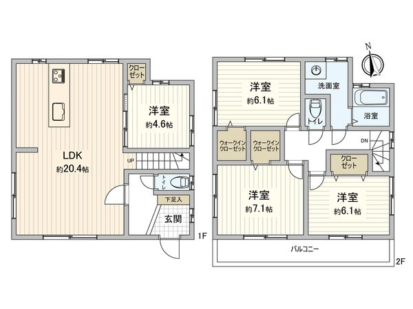 間取図(平面図)