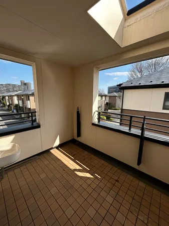 外水栓奥行きのあるバルコニー