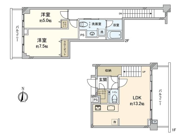 間取図(平面図)