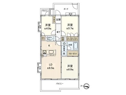 間取図(平面図)
