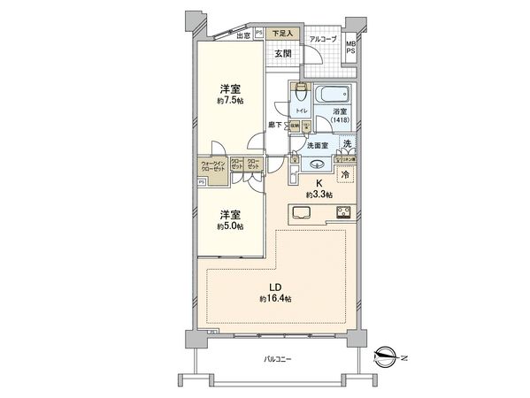 間取図(平面図)
