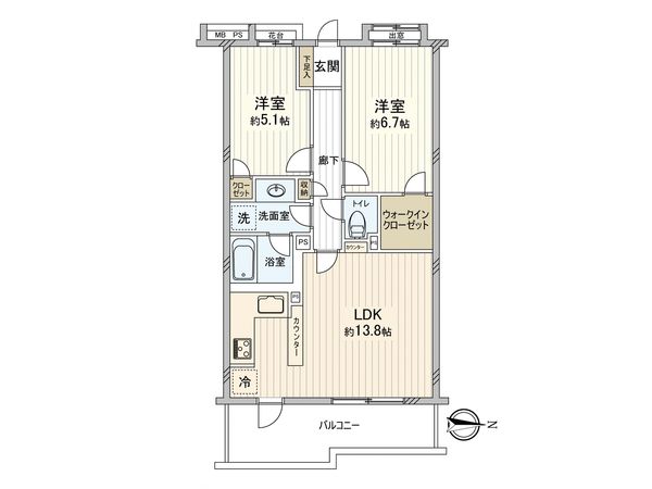 間取図(平面図)