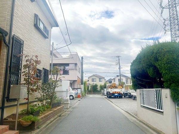 三鷹市深大寺2丁目 第2黒澤コーポ 前面道路含む外観 三鷹市深大寺2丁目 第2黒澤コーポ 前面道路含む外観
