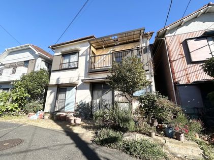 南区清水ケ丘 古家付き土地 土地写真