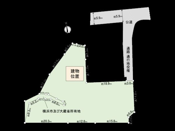 保土ケ谷区藤塚町 土地 区画図 保土ケ谷区藤塚町 土地 区画図