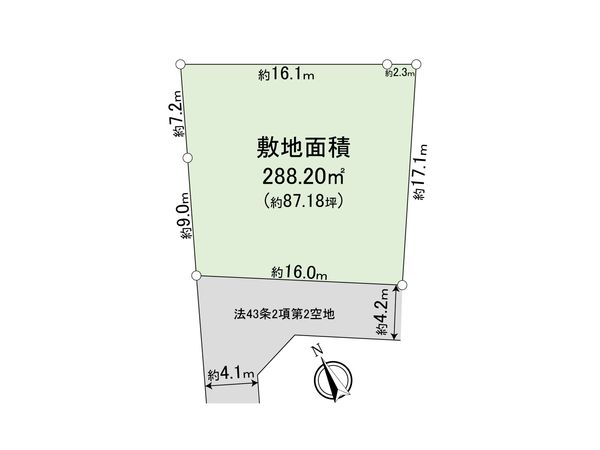 保土ケ谷区釜台町 土地 区画図 保土ケ谷区釜台町 土地 区画図