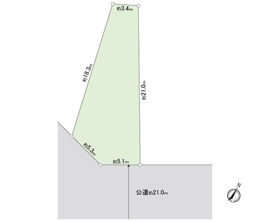 南区井土ケ谷下町 土地 区画図 南区井土ケ谷下町 土地 区画図