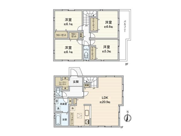 間取図(平面図)