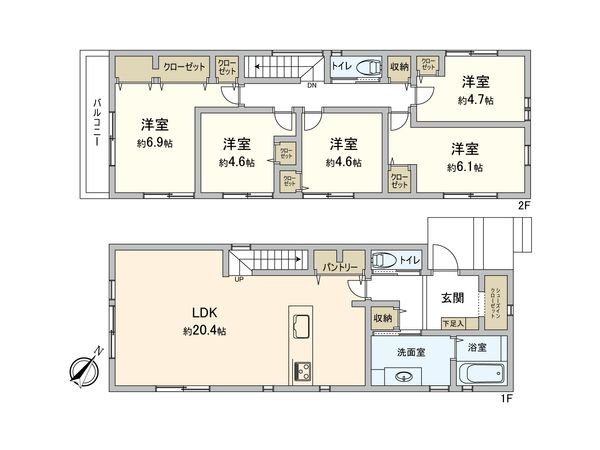 間取図(平面図)