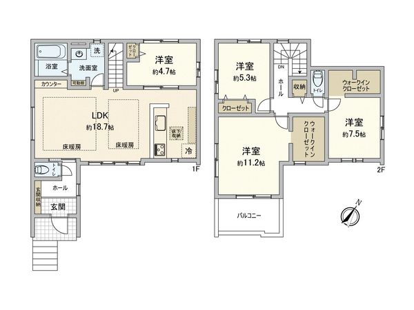 間取図(平面図)