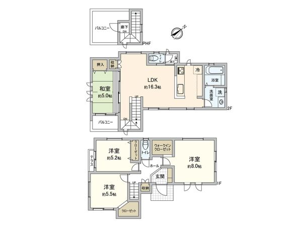 南区永田東2丁目 新築戸建 間取図(平面図) 南区永田東2丁目 新築戸建 間取図(平面図)