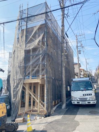 南区永田北3丁目 新築戸建B棟 外観 南区永田北3丁目 新築戸建B棟 外観