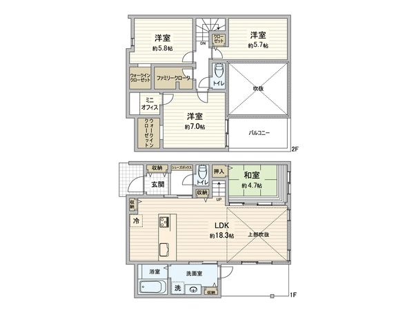 間取図(平面図)