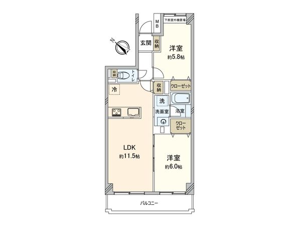 間取図(平面図)