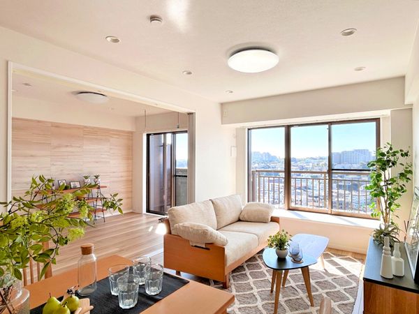 コスモ横浜和田町ヒルズ リビング コスモ横浜和田町ヒルズ リビング