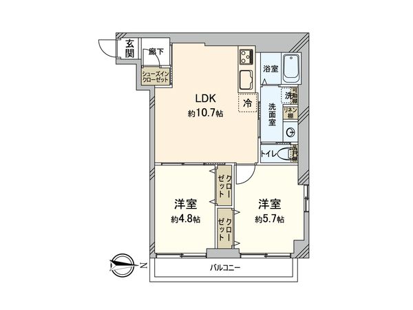 間取図(平面図)