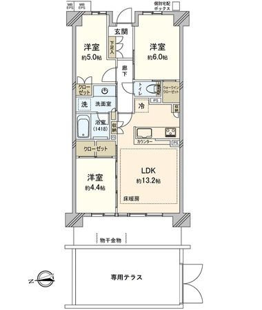 間取図(平面図)