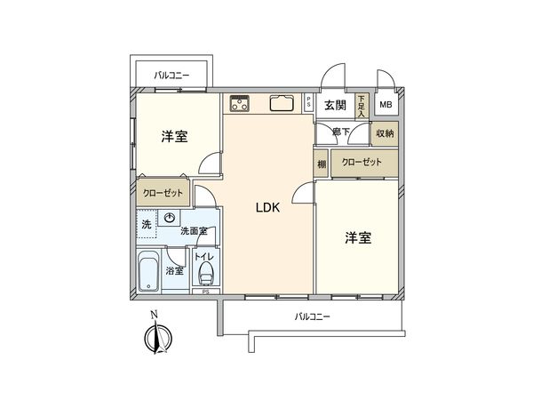 間取図(平面図)