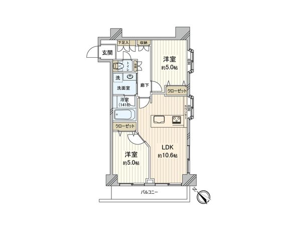 上星川ダイカンプラザⅡ号館 間取図(平面図) 上星川ダイカンプラザⅡ号館 間取図(平面図)