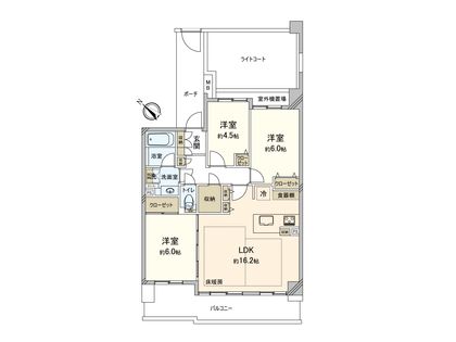 間取図(平面図) 間取図(平面図)