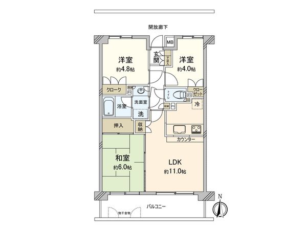 間取図(平面図)