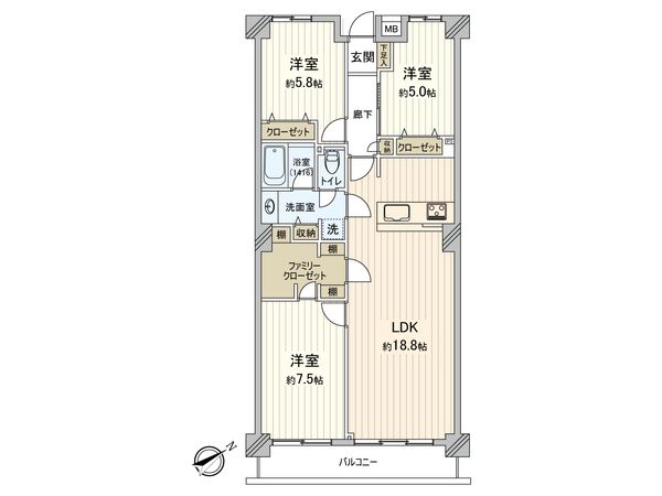 間取図(平面図)