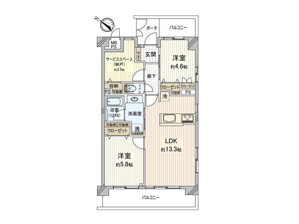 間取図(平面図)