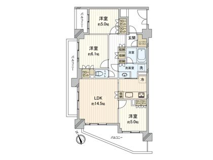 間取図(平面図)