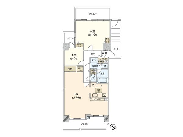 デイパーク横濱天王町 間取図(平面図) デイパーク横濱天王町 間取図(平面図)