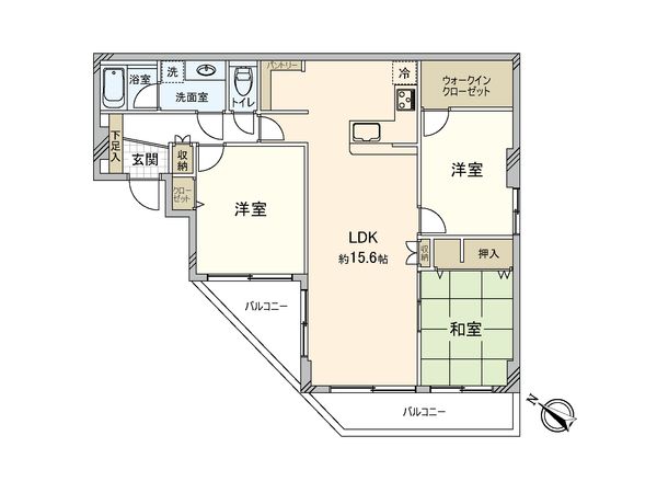 シャリエ保土ヶ谷公園 間取図(平面図) シャリエ保土ヶ谷公園 間取図(平面図)
