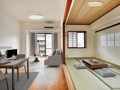 保土ヶ谷パークホームズ 一番館 リビング