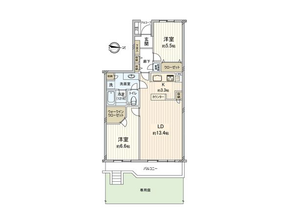 間取図(平面図)