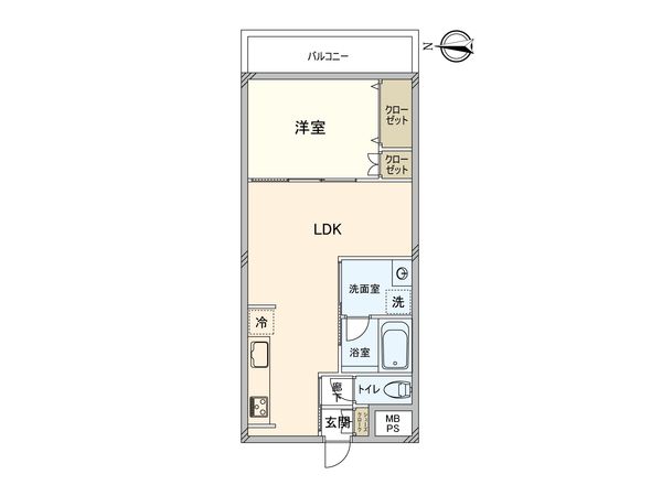 サンダーニックハイム井土ヶ谷 間取図(平面図) 間取図(平面図)