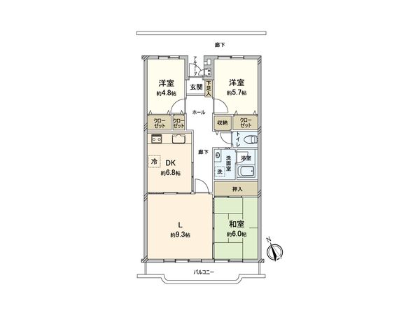 間取図(平面図)