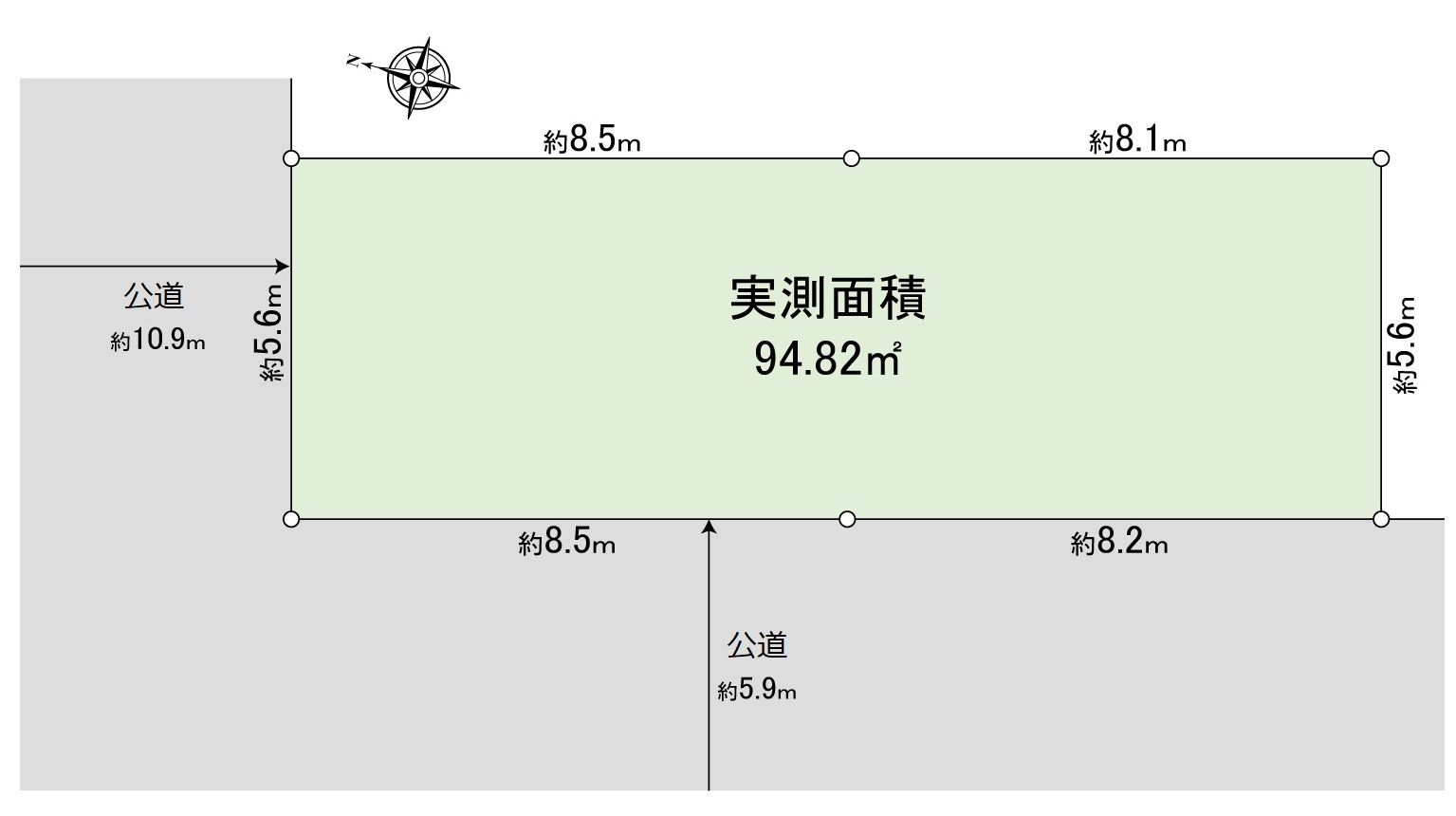 千代田区神田鍛冶町3丁目 土地 区画図 区画図